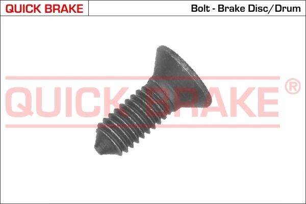 Bolt, brake disc